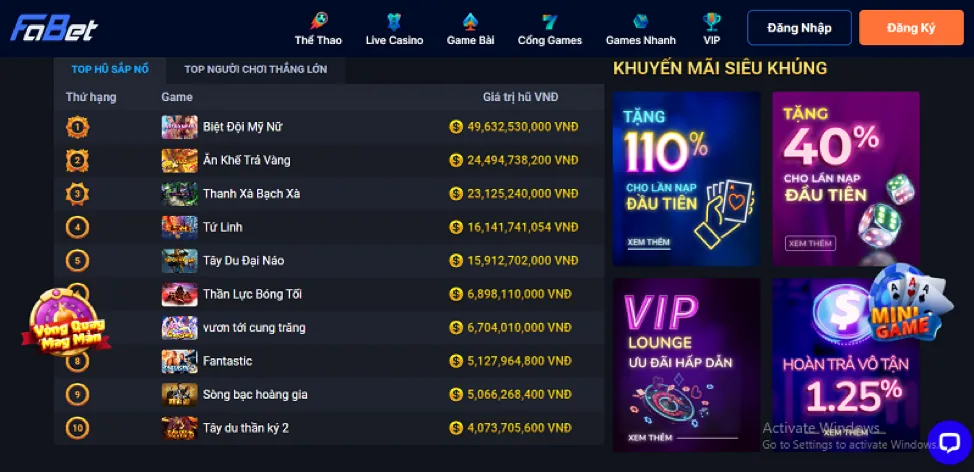Giao diện thân thiện 888vip nhà cái